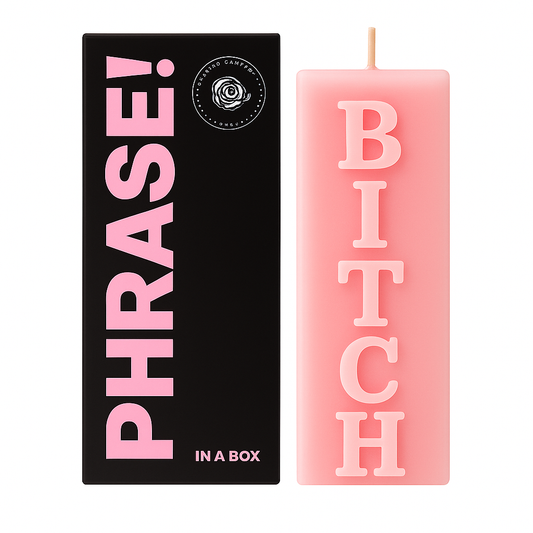 Phrase in a Box | Bitch Candle