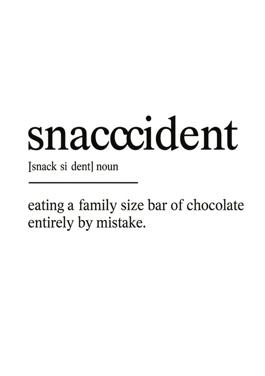 Snaccident Definition | Problematic Prints | Wall Print A5