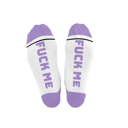 FUCK ME  | Cotton Crew Socks | Mid-length