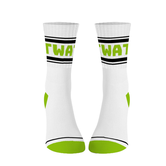 TWAT  | Cotton Crew Socks | Mid-length