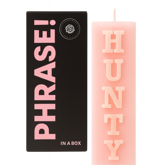 Phrase in a Box | HUNTY Candle