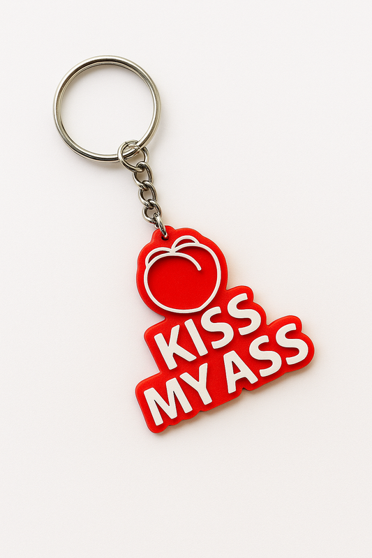 Kiss my ass | Kinky Keychain | 3D Printed