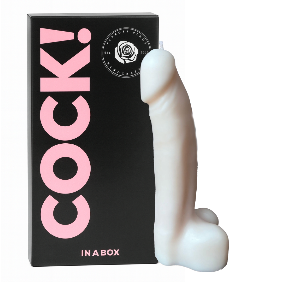 Cock in a Box | Vanilla | Large Candle