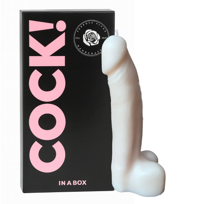 Cock in a Box | Vanilla | Large Candle