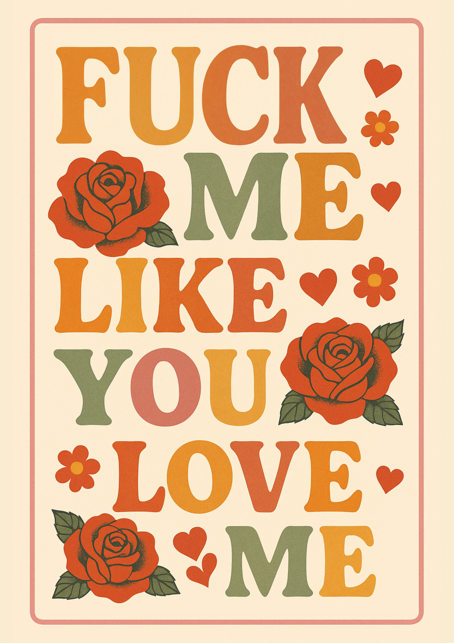 FUCK ME LIKE YOU LOVE ME | Problematic Prints