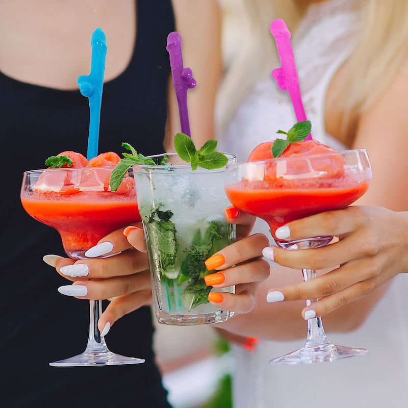 Penis Straws | Single Straw