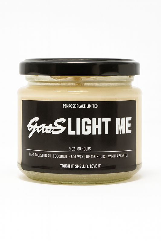 Gaslight me | Naughty Glassjar Candle | 225g | 35 hours