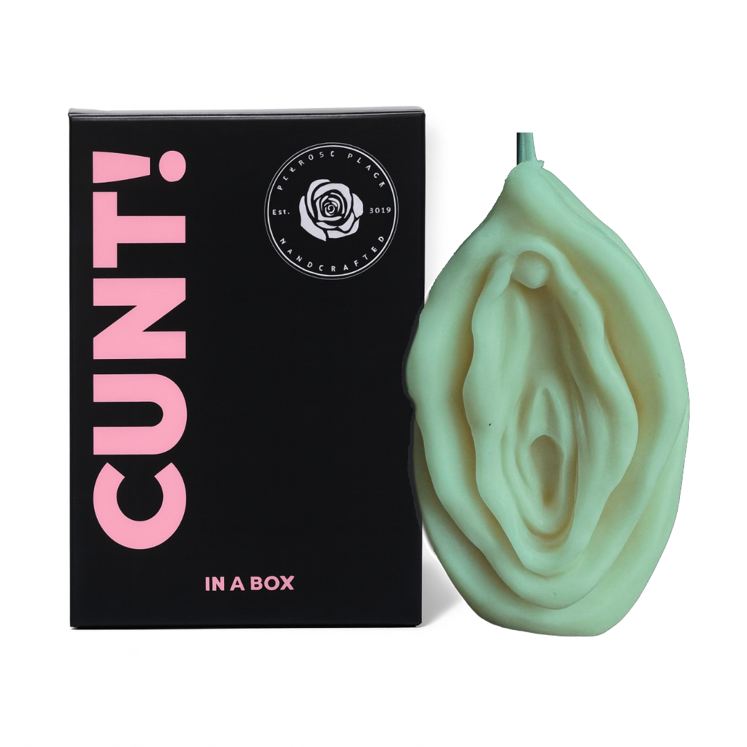 Cunt in a Box | Apple | Green Candle