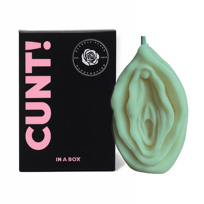 Cunt in a Box | Apple | Green Candle