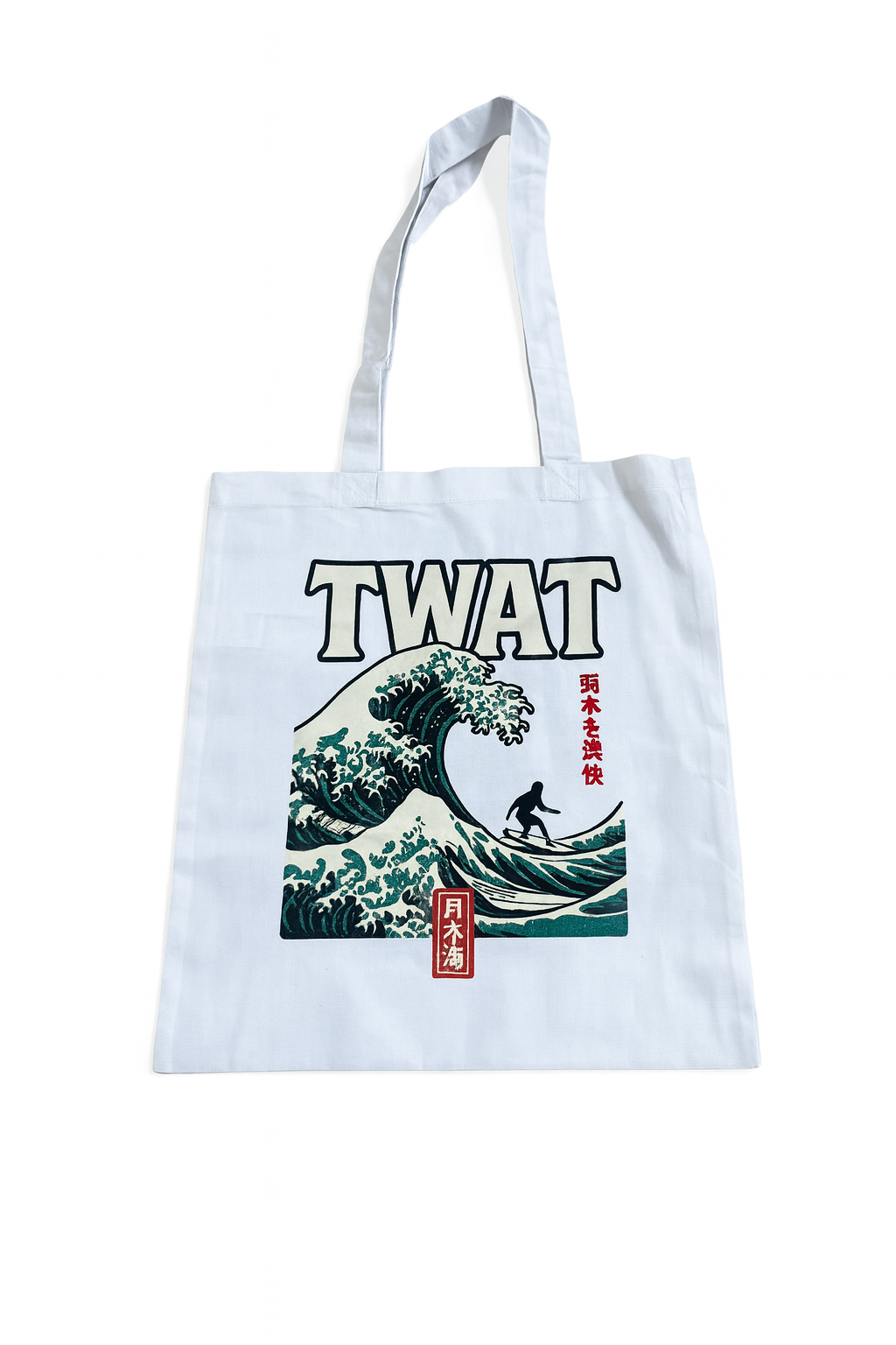 TWAT | Tote Bag | White