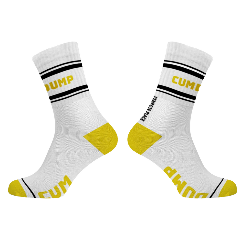 CUM DUMP  | Cotton Crew Socks | Mid-length