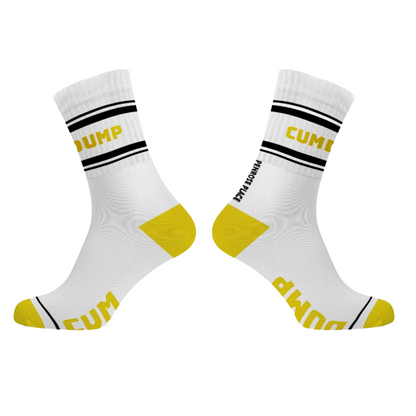 CUM DUMP  | Cotton Crew Socks | Mid-length