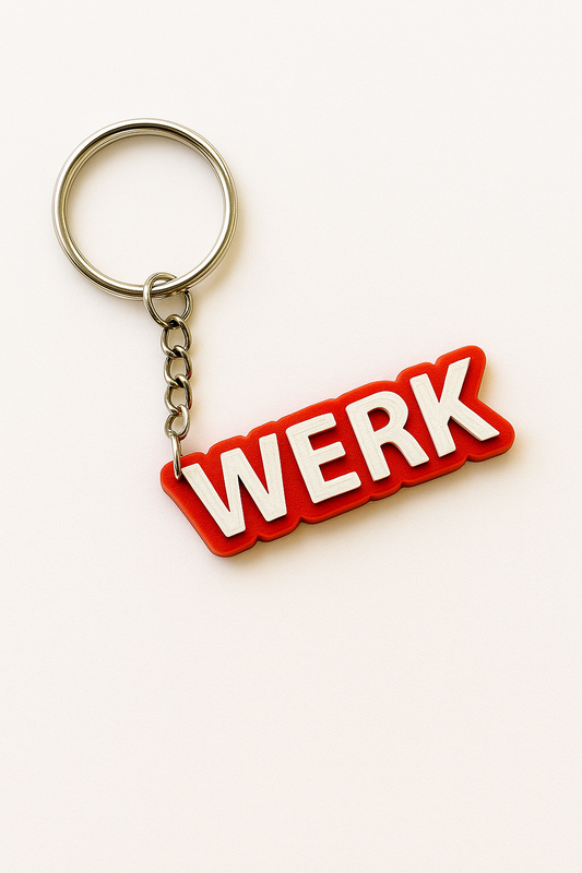 Werk | Kinky Keychain | 3D Printed