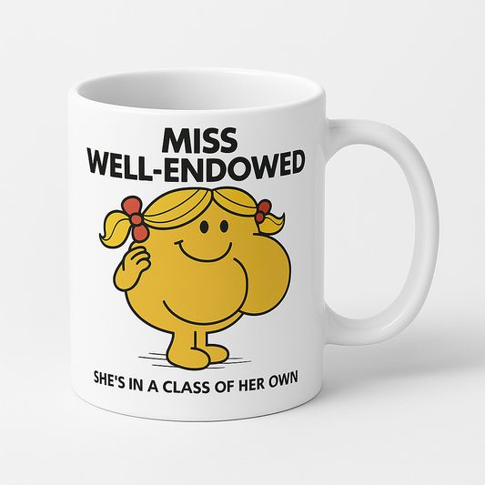 Mischievous Mugs | Mrs Well-Endowed