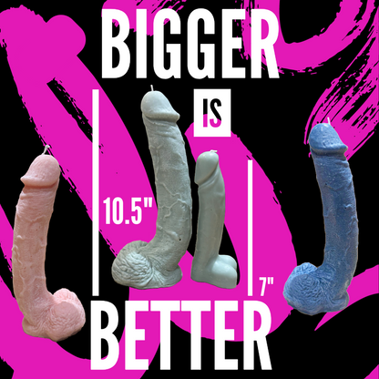 10.5" Cock | Apple | XL Candle