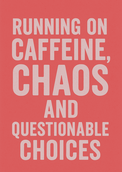 QUESTIONABLE CHOICES  | Problematic Prints | Wall Print A5