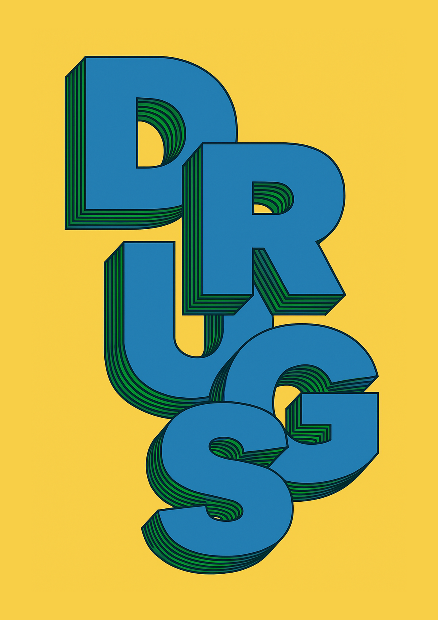 DRUGS  | Problematic Prints | Wall Print A5