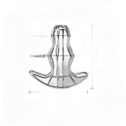 Axelrod - Steel Hollow Tunnel Anal Plug - Butt Plug Expander