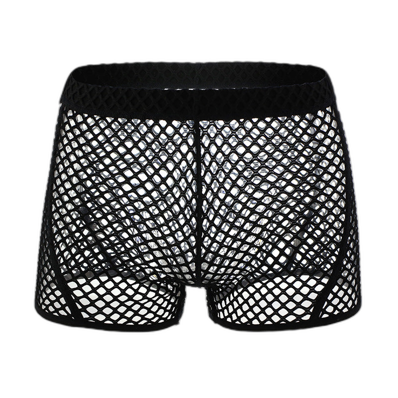 Mesh Fishnet High Shorts