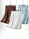 Men's Lightweight Cooling Satin Bath Skirts
