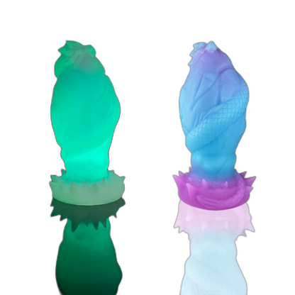 Draco Egg - Dragon Butt Plug - Glow In The Dark Butt Plug - Anal Egg