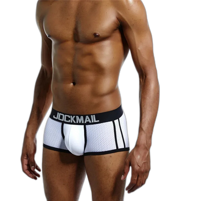 Jockmail Coloured Mesh Boxers (4 Pack)