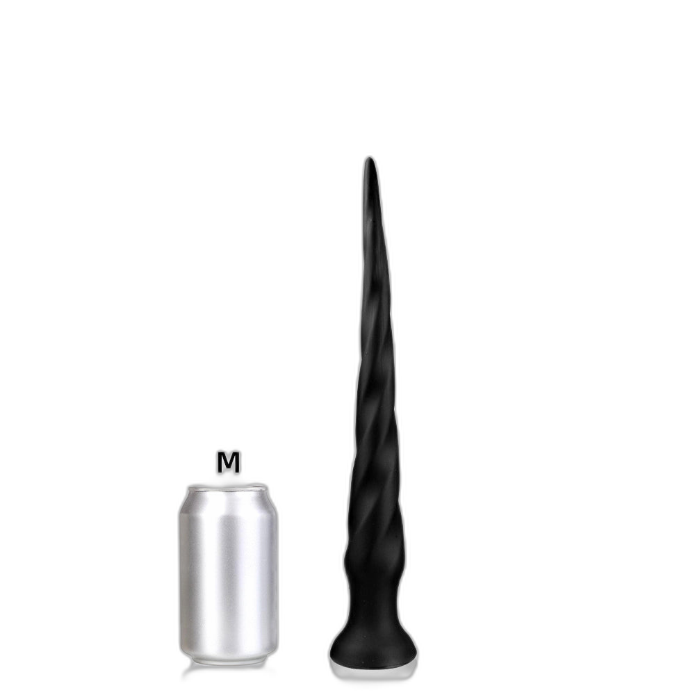 Worm - Long Butt Plug - Spiral Butt Plug - Deep Anal Toy