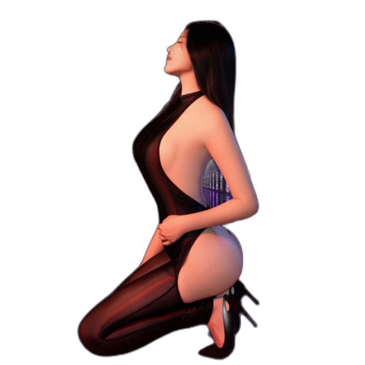 Femme Fatale Open Crotch Bodysuit