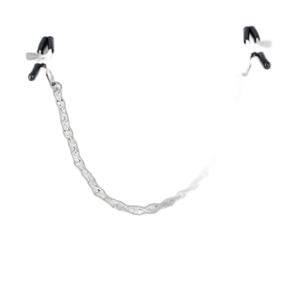 ruff GEAR Adjustable Metal Nipple Clips with Chain