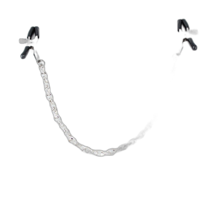 ruff GEAR Adjustable Metal Nipple Clips with Chain