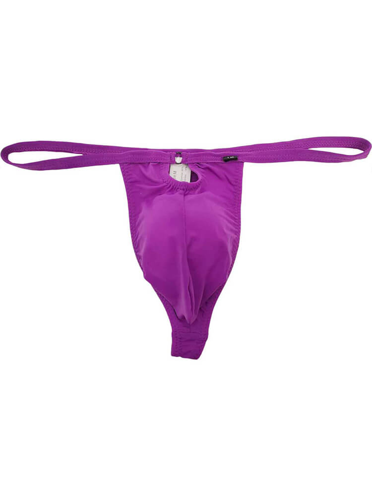 Men's Sexy Front Cutout Thin Strap Thong