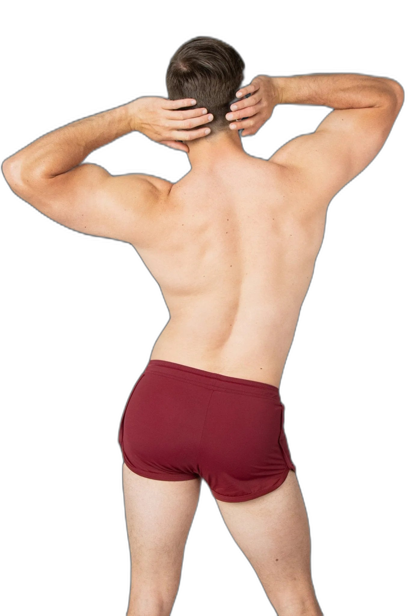 RETRO Jock Shorts - Maroon