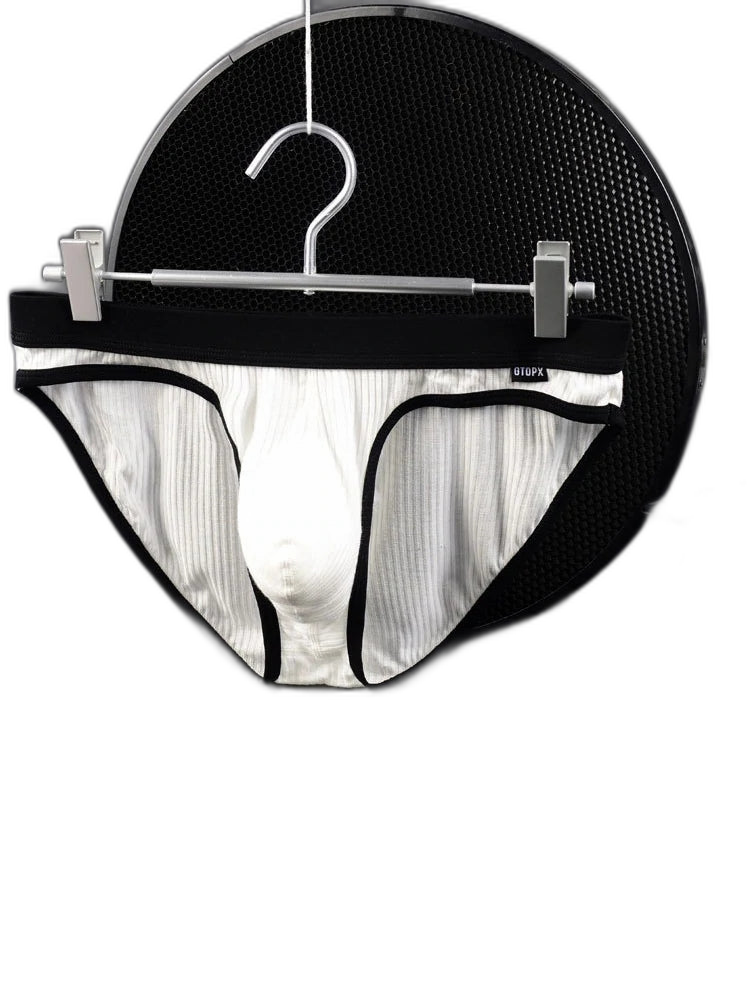 3 Pack Low Rise Soft Briefs With Support Pouch