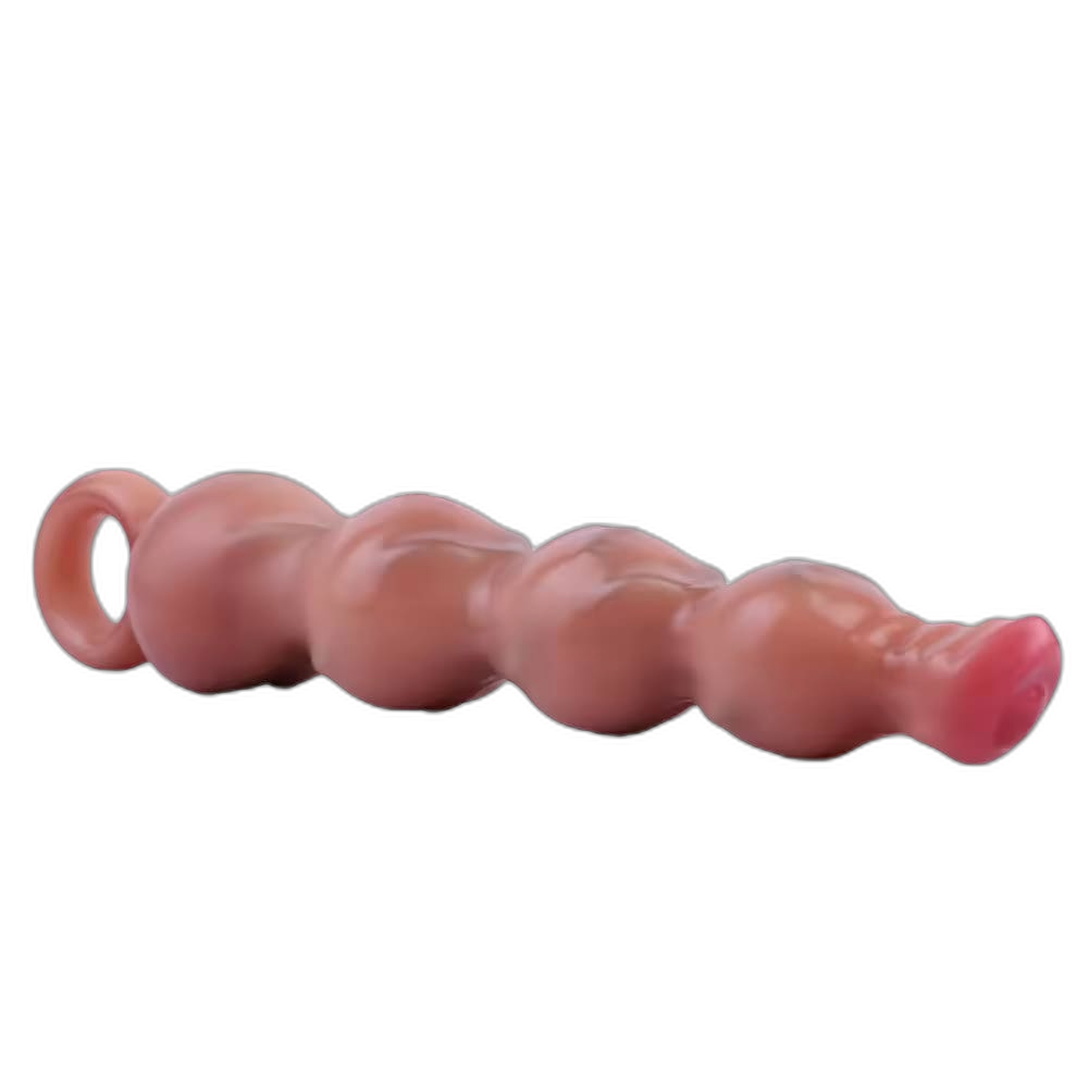 Magnus - Realistic Head-Shaped Anal Beads