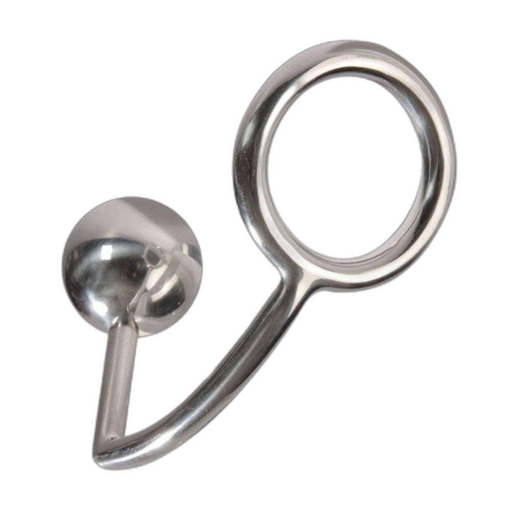 ruff GEAR Stainless Steel Cock Ring 55mm with 30mm Ball
