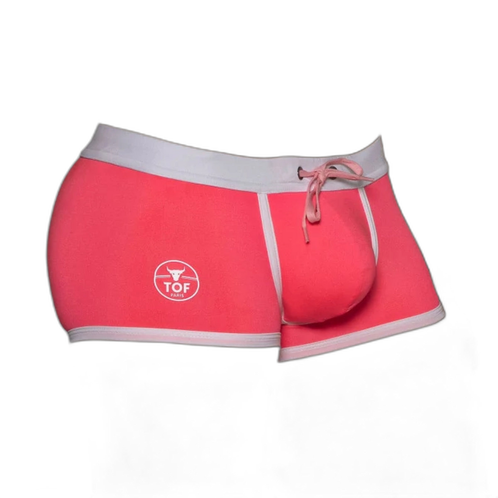 TOF Paris Neon Swim Trunk Pink