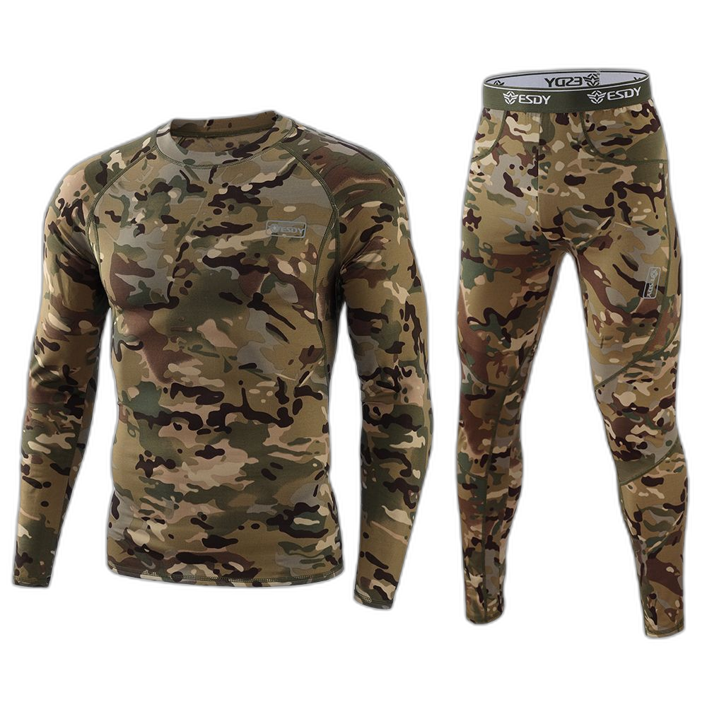 Camo Thermal Underwear Set