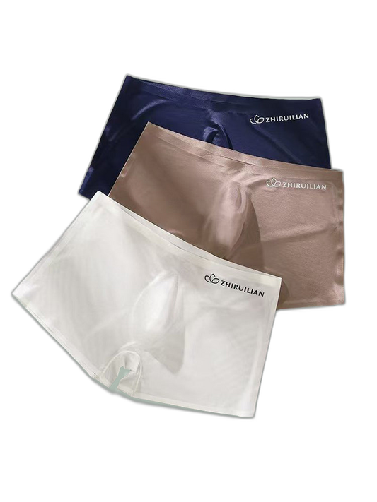 2-pack Men's Translucent Seamless 3D Pocket Trunks
