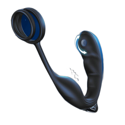Noel - Remote Control Prostate Massager - Dual Cock Ring Anal Vibrator