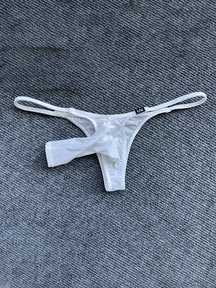 Men's Elephant Trunk Opening Nylon Briefs