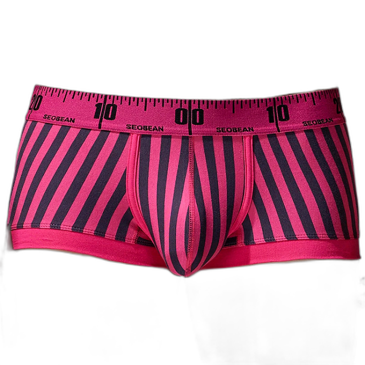 SEOBEAN Measure Up Cotton Boxer Briefs