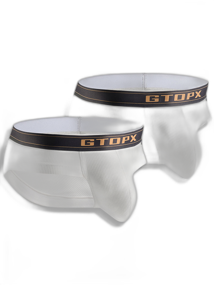 2 Pack Men's Big Support Pouch Modal Briefs