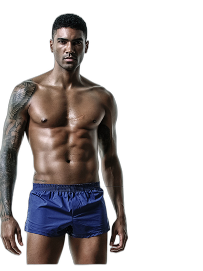 Men's Breathable Cotton Built-in Pouch Boxers