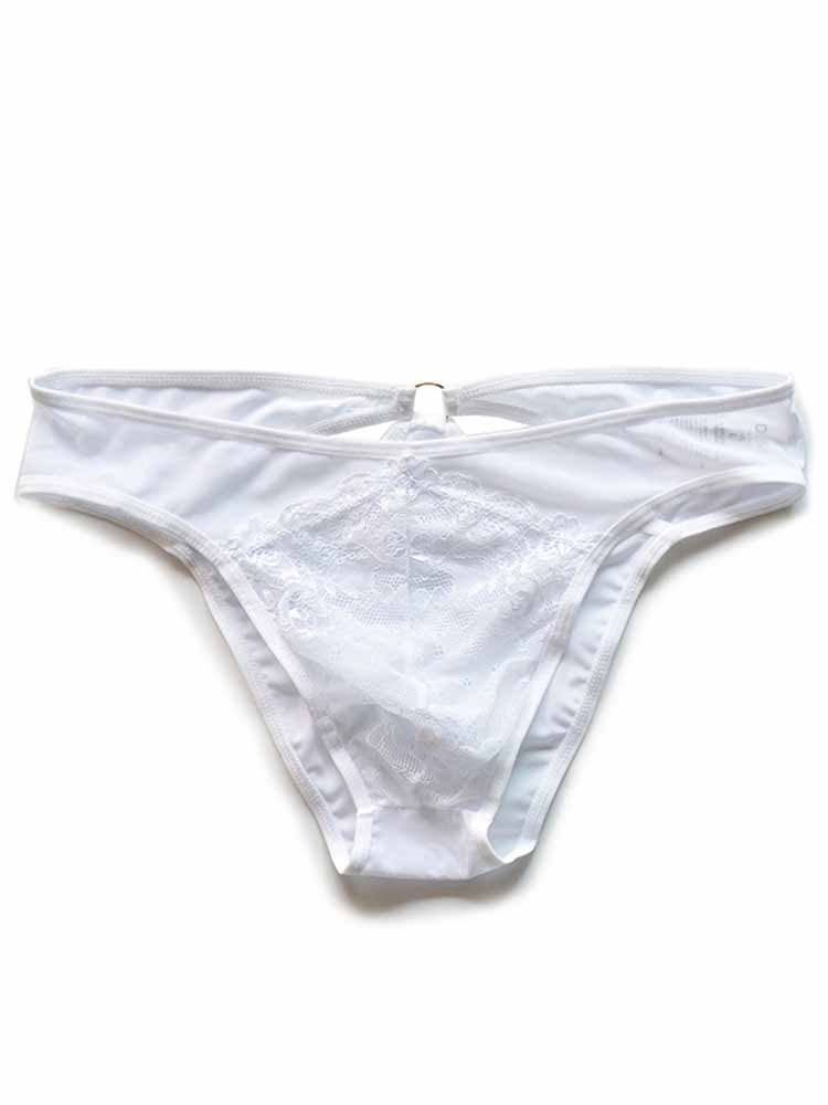 [One Batch Only] D.M Lace Mesh Briefs