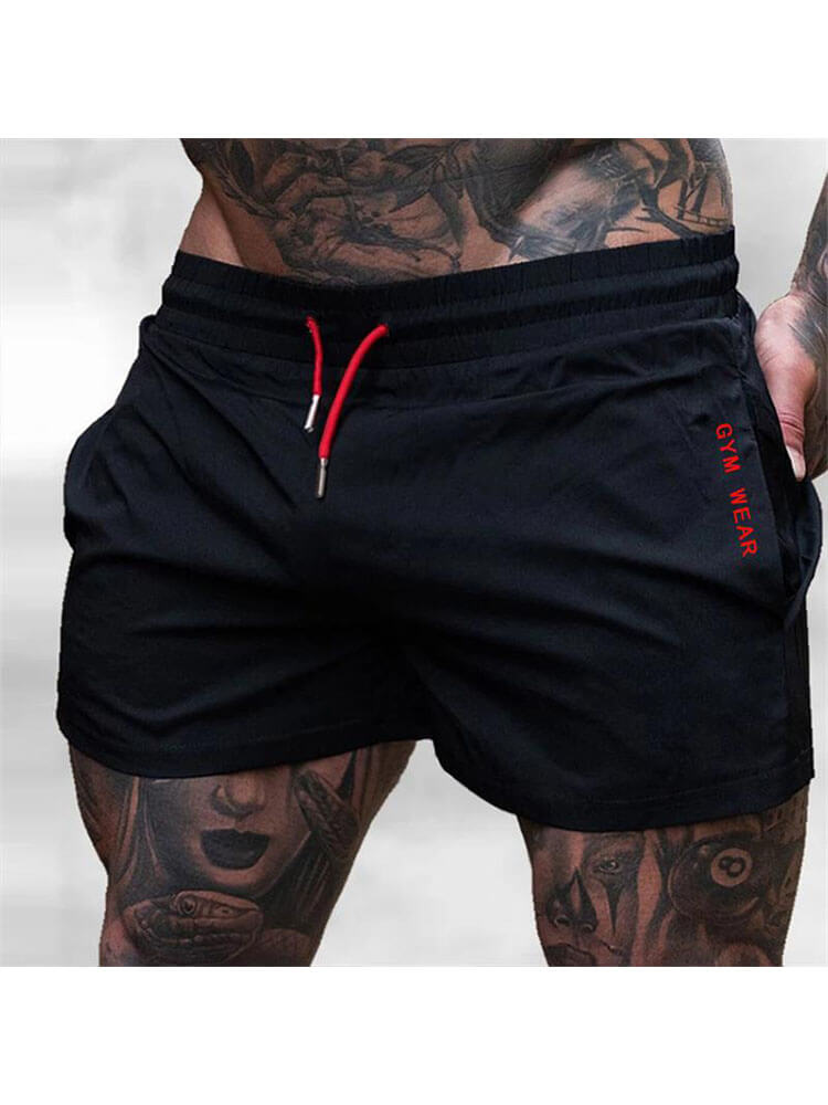 Men's Quick-Drying Drawstring Thin Sports Shorts