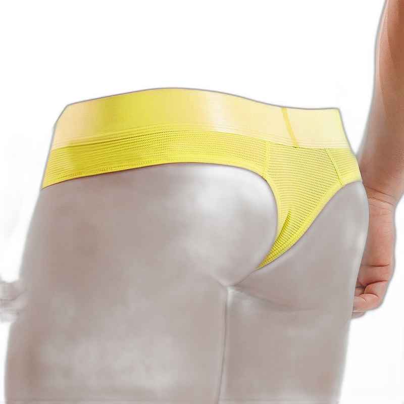 Men’s Sexy Fluorescent Mesh Bikini