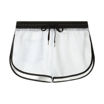 Mesh Split Shorts