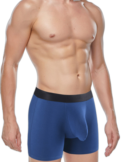 Men's Separate Big Pouch Long Boxer Briefs