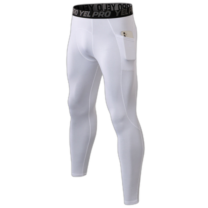 Mens Sports Thermal Leggings Compression Base Layer Tights