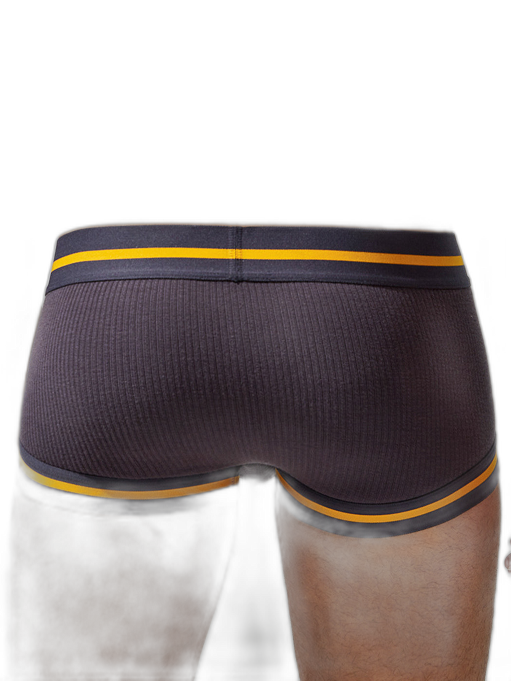 2 Pack Men's Spliced Color Trunks with Functional Fly
